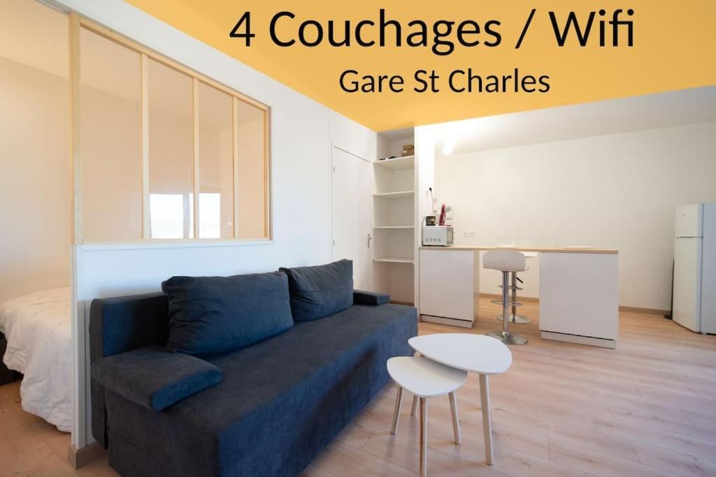 Fully Equipped Apartment 2 To 4 People St Charles Marselha Exterior foto